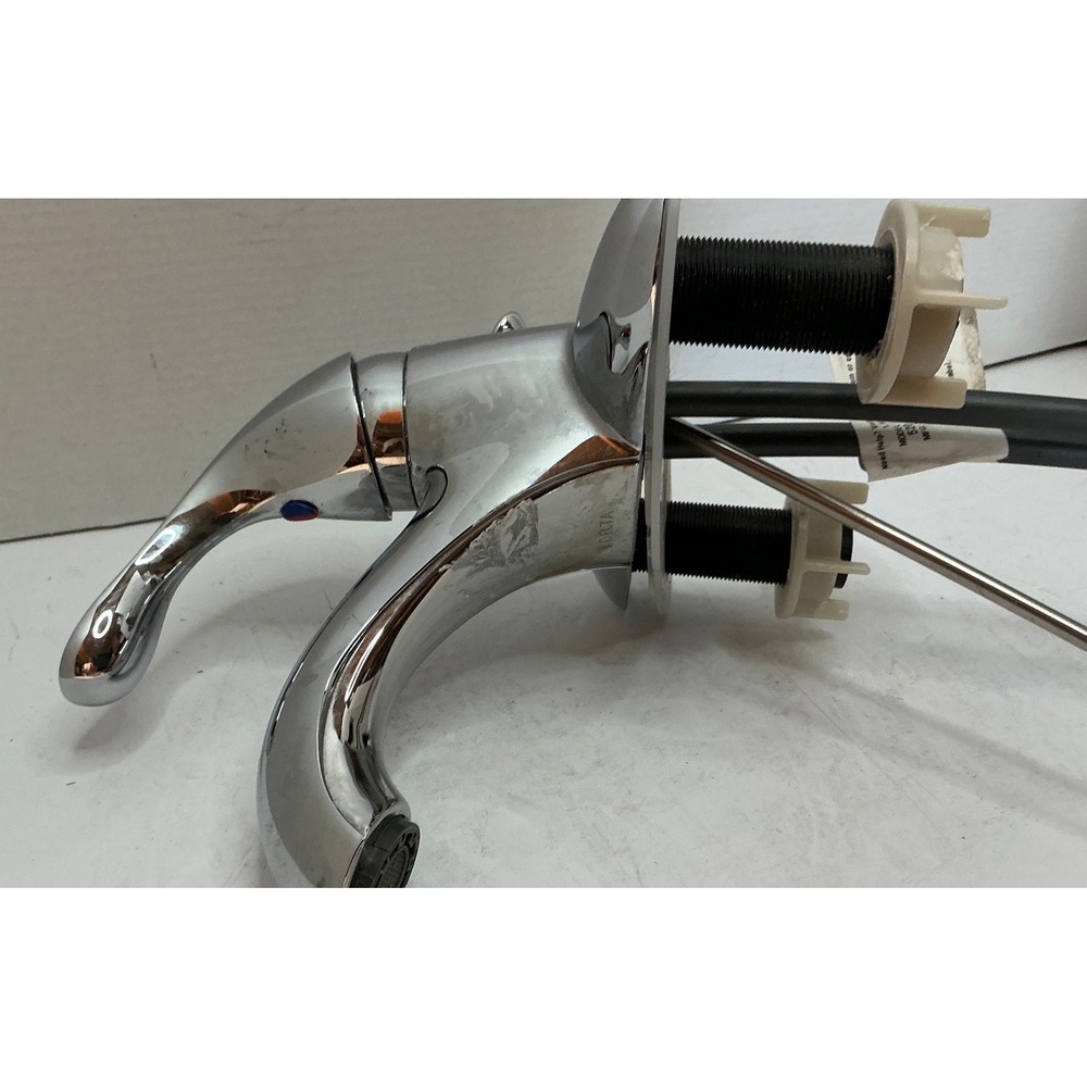 Delta Chrome Bathroom Faucet Single Handle 520-TPM-DST Modern Style